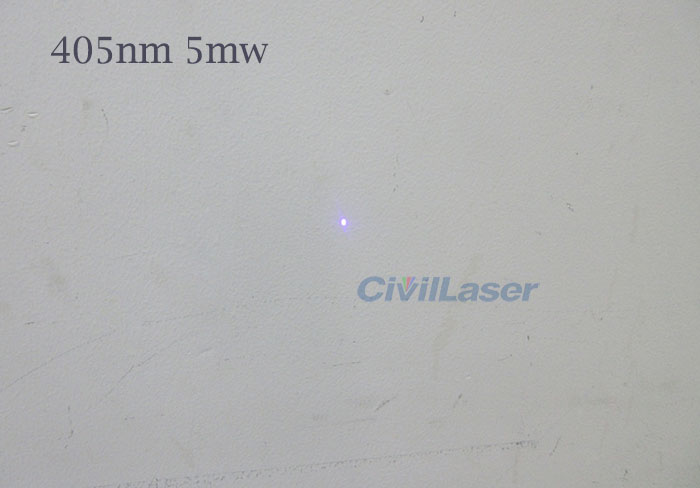 405nm 5mw-200mw Blue-Violet 레이저 모듈 Dot With TTL Modulation 